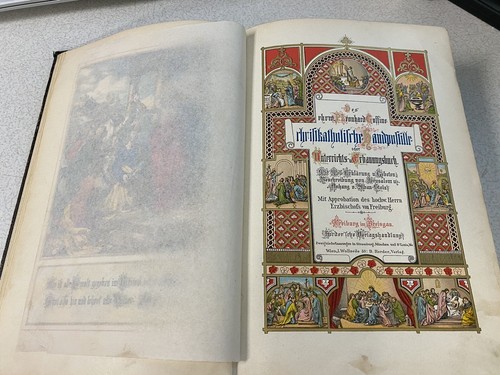 Book ~ Christian Catholic Handpostille 1890 ~German P. Leonhard Goffine -Antique