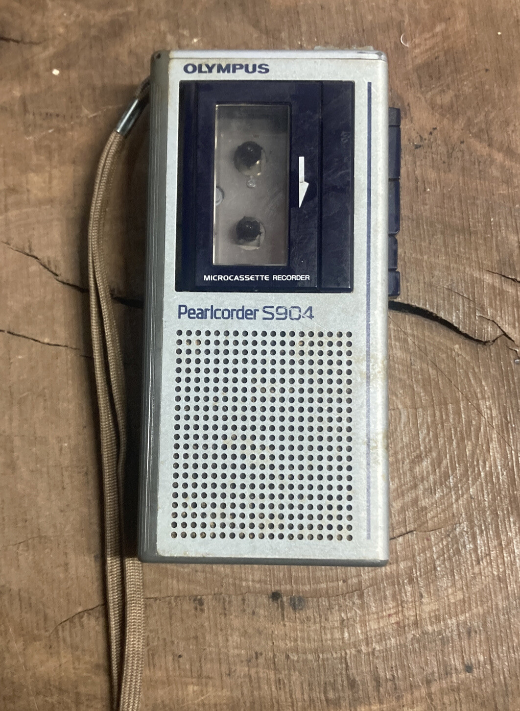 Microcassette Recorder For Parts Olympus Pearlcorder S904 Missing