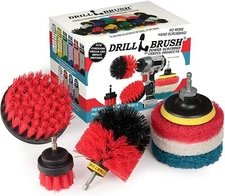 Drillbrush Scrub Brush - Drill Scrub Brush Attachment Stone Cleaning Deep Clean