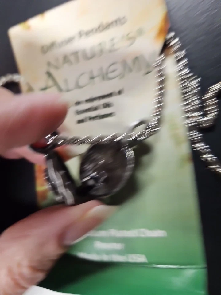 Collar Colgante Difusor Perfume Terapia Aroma Irlandés Claddah Alquimia de la Naturaleza Foto 4 de 4