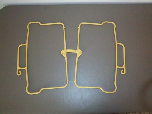 Tupperware Rectangle Carry-All® canister Cariolier Carrier Handle #425 Gold - Picture 4 of 5