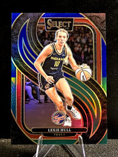 2025 Panini WNBA Select Lexie Hull Green/Blue /349 Indiana Fever
