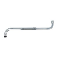 Tecuro S-Auslauf Ausziehbar 280 - 480 Mm FüR Wand-Armaturen, Edelstahl Verchromt