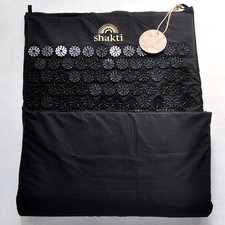 NEW Shakti Body Mat - Level 2 Acupressure Black Spike - 100 Cotton, Foam