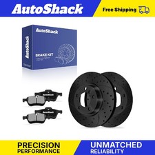 Front Drilled Slotted Brake Rotors Pads For Mini Cooper Countryman 2011-2016 Front Drilled Slotted Brake Rotors Pads For Mini Cooper Countryman 2011-2016