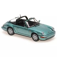 Porsche 911 Targa 964 1/43 Diecast Green Metal 14Y+ JAPAN