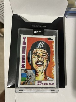2020 Topps Project 2020 Don Mattingly #33 By Blake Jamieson Sealed  NY Yankees