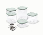 Caraway Home 13-Piece Glass Airtight Food Storage Container Set – New Mist — photo 1