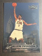 1997-98 Fleer Metal Universe Championship Preview Allen Iverson Sixers