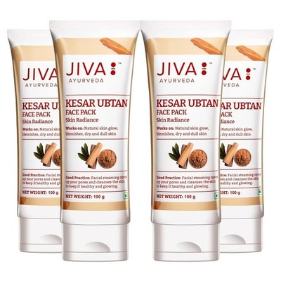 Kesar (saffron) Ubtan Face Pack- 100gm | Improves Complexion & Skin Health (4x)