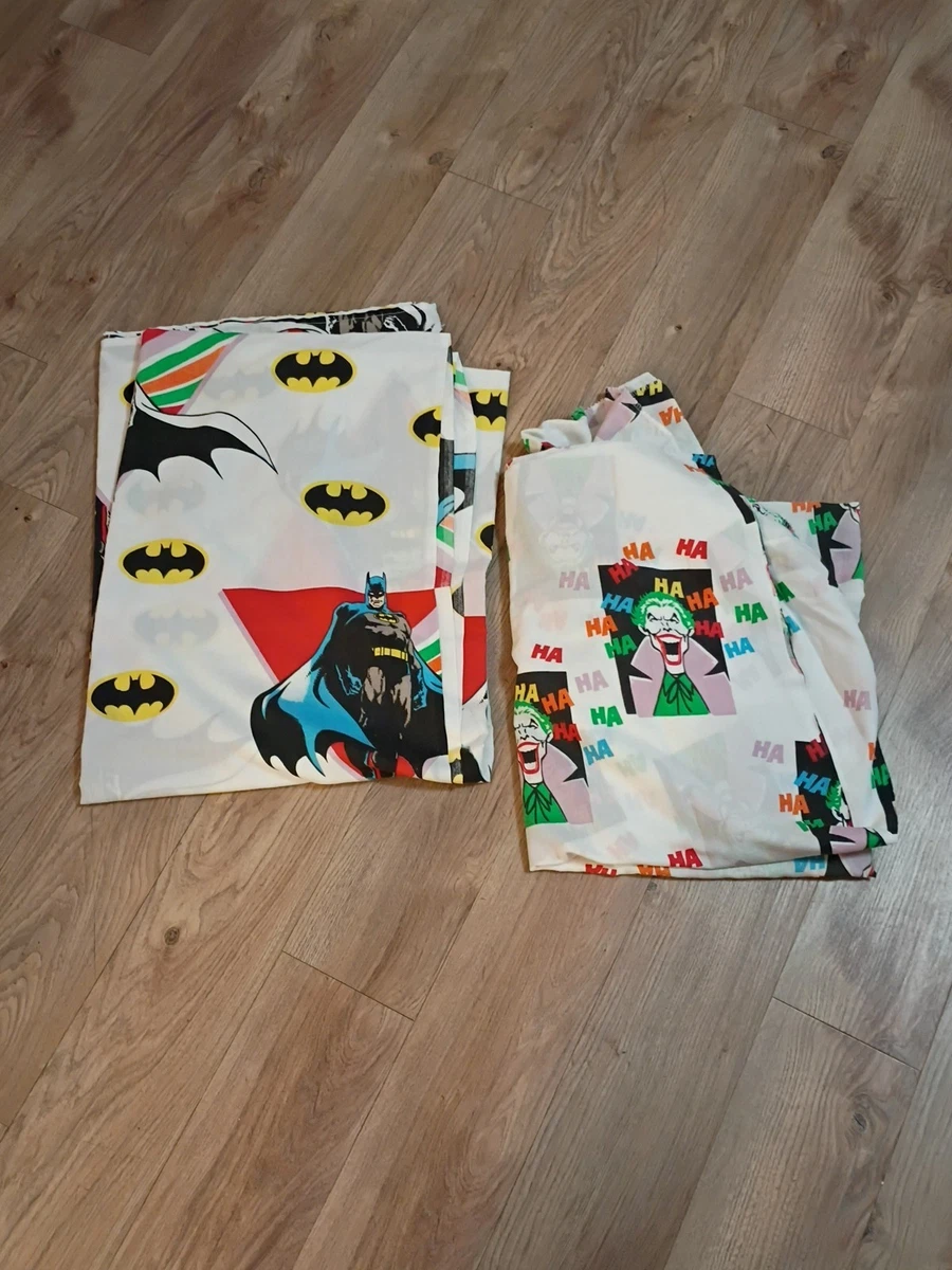 Couette Vintage DC Comics Batman Joker Twin - Occasion USA Années 80
