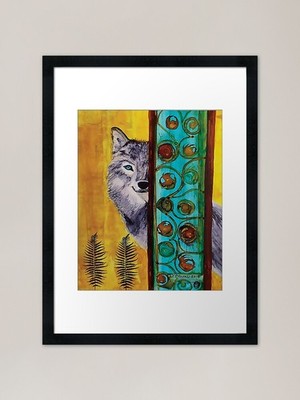 Loyal Protector Framed Art Print Framed Wall Art Poster Canvas Print Picture