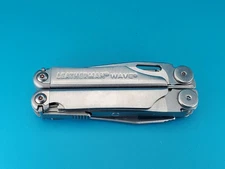 Leatherman Wave Multi Tool! Stainless! Retired! Free Shipping!