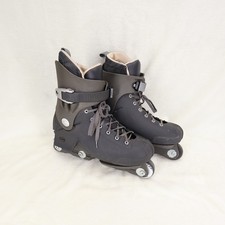 Rollerblade Swindler Black Aggressive Inline Skates Mens Size 9 Grey Accents