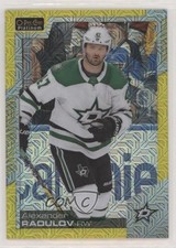 2020-21 O-Pee-Chee Platinum Yellow Traxx 131/249 Alexander Radulov #109 xl8