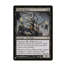 WOTC MtG The List Throat Slitter (U) VG