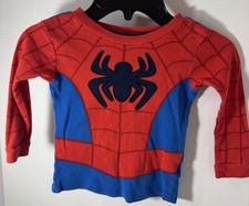 Spider-Man Pajama Top Size 4T By Marvel