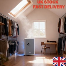 Mini Dehumidifier 2.5L W/Remote, Quiet Air Dryer for Damp Mould in Room Office