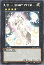 Gem-Knight Pearl - BP01-EN031 - Starfoil Rare - 1st Edition - Lightly Played