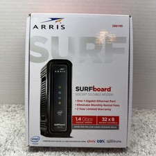ARRIS Surfboard SB 6190 Gigabit DOCSIS 3.0 32x8 Cable Modem (New. Open Box)