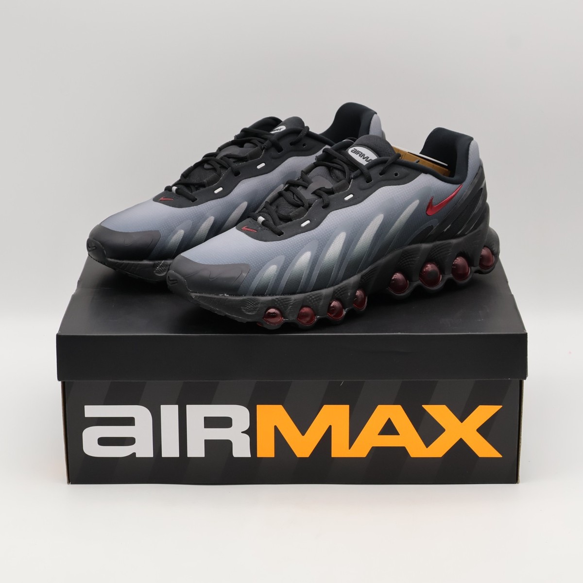 FQ7860-011 Nike Air Max DN8 Black Gym Red (Men's) | eBay