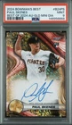 2024 Bowmans Best Paul Skenes RC Auto Gold/50 PSA 9 Number Match and Color Match