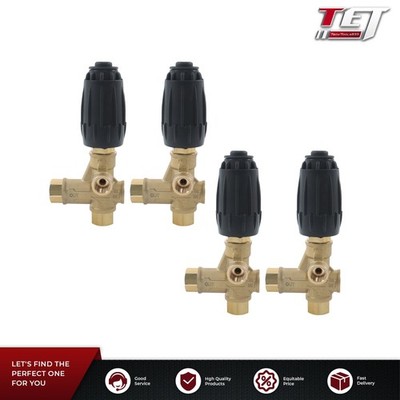 4PCS Unloader Valve VRT3-310 4350 PSI 8GPM 3/8'' FNPT Pressure Washer Pump