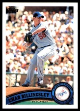 Chad Billingsley 2011 Topps #473 Dodgers MLB READ FREE SHIPPING AutographDen