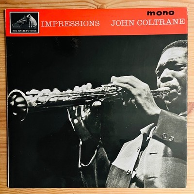 John Coltrane Impressions 12'' Vinyl LP 1963 His Master's Voice CLP 1695 Mono