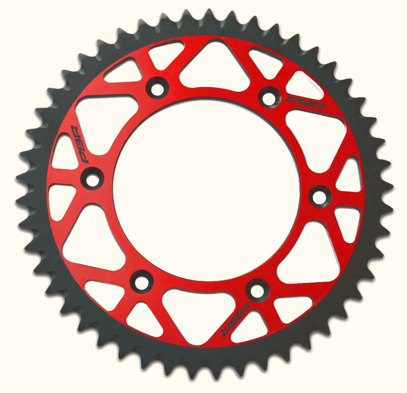 Couronne ultra-léger PBR 289 en aluminium anodisé dur avec profil autonettoyant