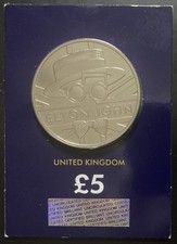 2020 Music Legends Elton John UK BU £5 Crown