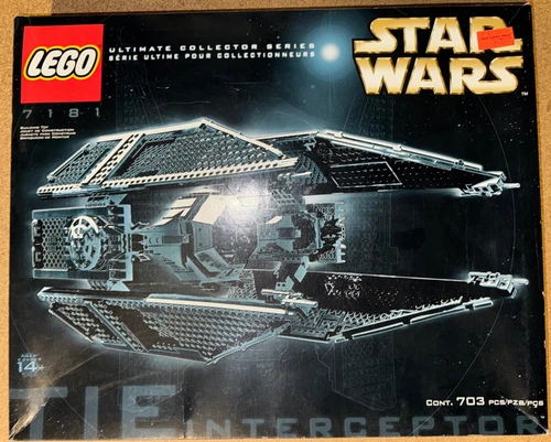 LEGO Star Wars: Tie Interceptor (7181) 100% Complete With Box And Manual! ✅