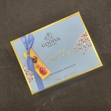 Godiva Chocolatier Patisserie Dessert Truffles Assorted Chocolate Gift Box 12 Pc