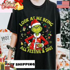Grinchmas Christmas Shirt, Funny Christmas, Grinch Saying Shirt, Santa Grinch
