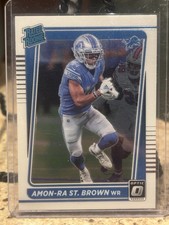 2021 Panini Donruss Optic Rated Rookie Amon-Ra St. Brown #228 Detroit Lions NFL