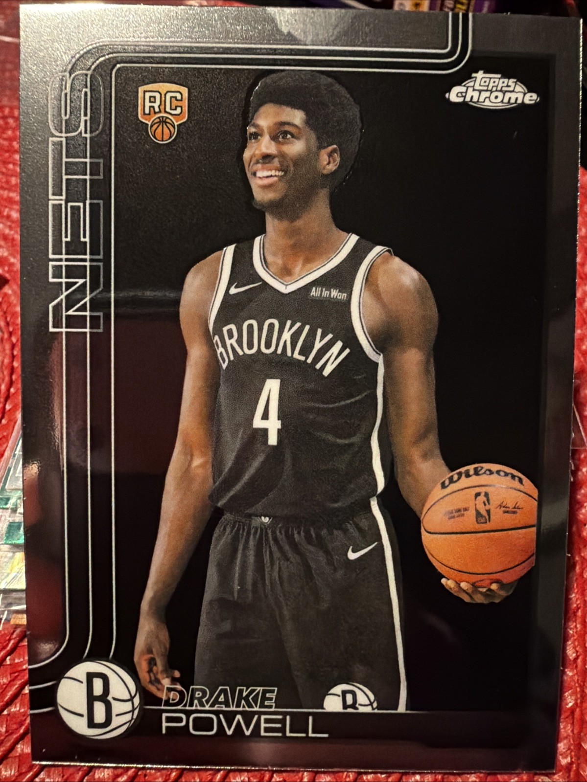 2025-26 Topps Chrome - Image Variation Drake Powell #272 (RC)