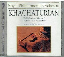 Khachaturian and Rpo, Excerpts From Gayane & Spartacus, audioCD