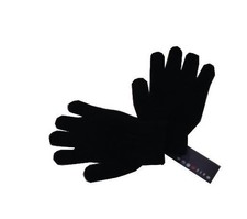 Magic Stretch Knit Glove Acrylic Black print One size fits most Light Compact