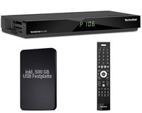 Technisat Technistar K4 Isio + 500GB USB Festplatte DVB-C Kabelreceiver Neu&Ovp