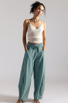 #ad Freepeople Something Good Pull On Barrel Pants Sale Off $48.55