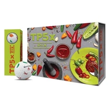 Limited Edition Taylormade TP5x Peppers Golf Balls 1 dozen