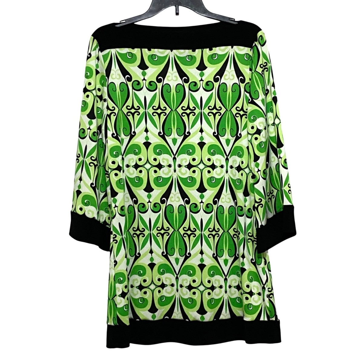 Vintage Groovy Green Dress XL Tunic Top Artsy Day to Night Party Summer Spring Vintage Groovy Green Dress XL Tunic Top Artsy Day to Night Party Summer Spring