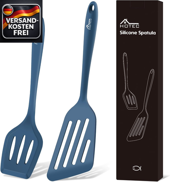 Pfannenwender-Set Aus Lebensmittelechtem Silikon FüR Backen Kochen GeschirrspüLe-image
