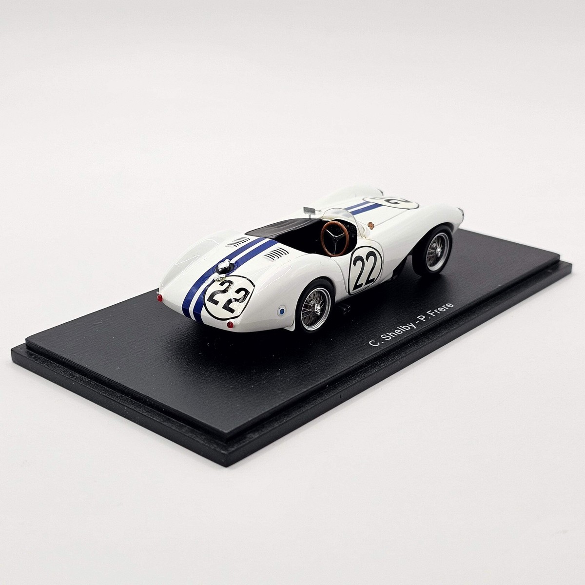 特価 Tecnomodel 1/18 アスチンマーチン DB3S C.シェルビー Spark Aston Martin DB3 S #22 Aston Martin C. Shelby Le Mans 1954 1