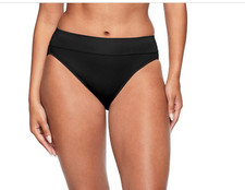 Warners Women's Hi-Cut Black Underwear Size L 9501
