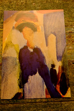 August Macke "Hutladen an der Promenade" Wallraf-Richartz-Museum Köln ungelaufen