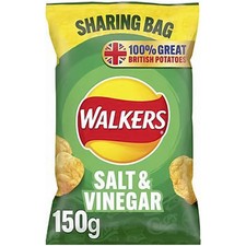 Walkers Salt & Vinegar 150G
