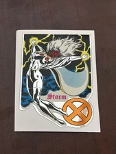 Vintage Marvel X-Men vending machine sticker Storm -prismatic 90s