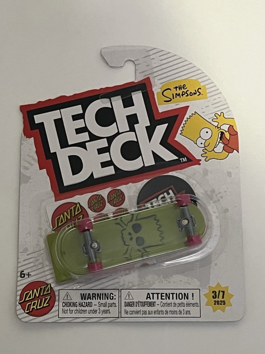 The Simpsons Santa Cruz Tech Deck Complete set 1-7 | eBay