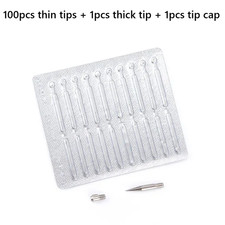 102Pcs/Set Replacement Tips for Laser Freckle Removal Tag Tattoo Plasma Pen US